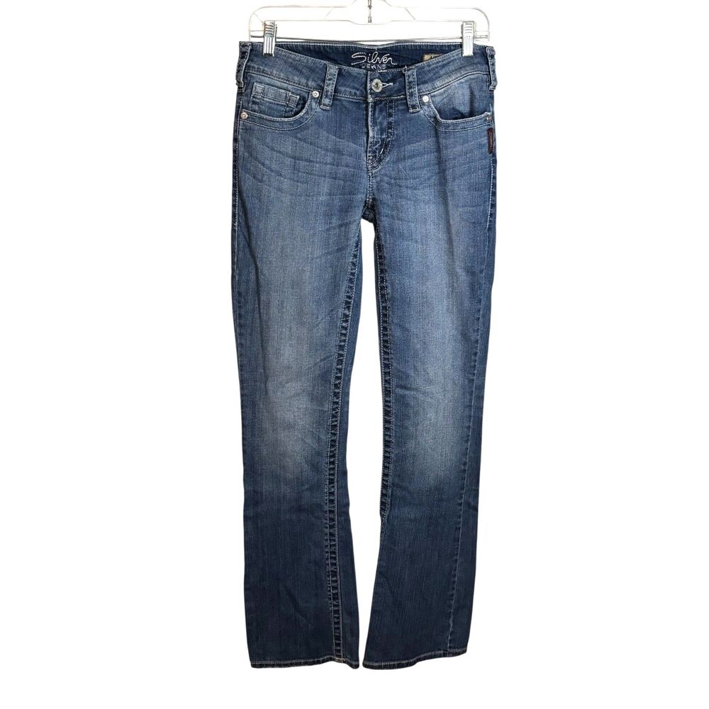 Silver Jeans Aiko Bootcut Jeans W29 L33 Dark Wash Stretch Denim